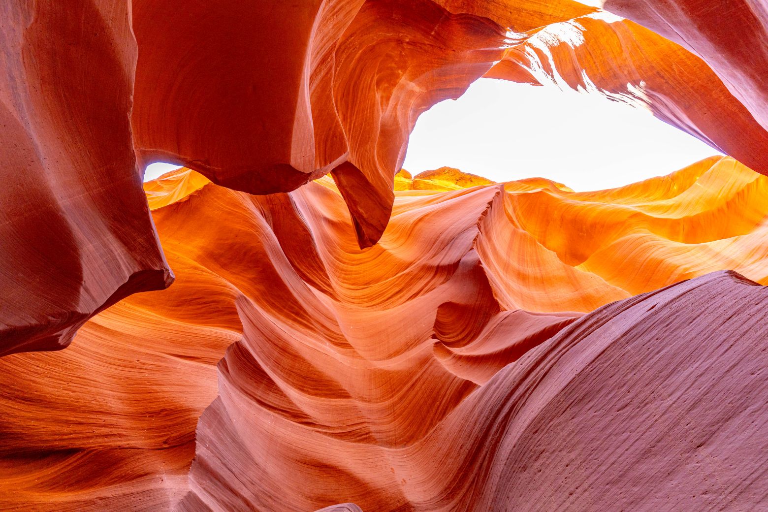 Antelope Canyon sandstone walls