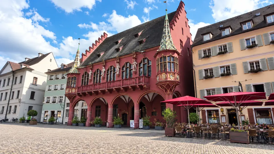 Freiburg Historisches Kaufhaus and old town walking tour thumbnail