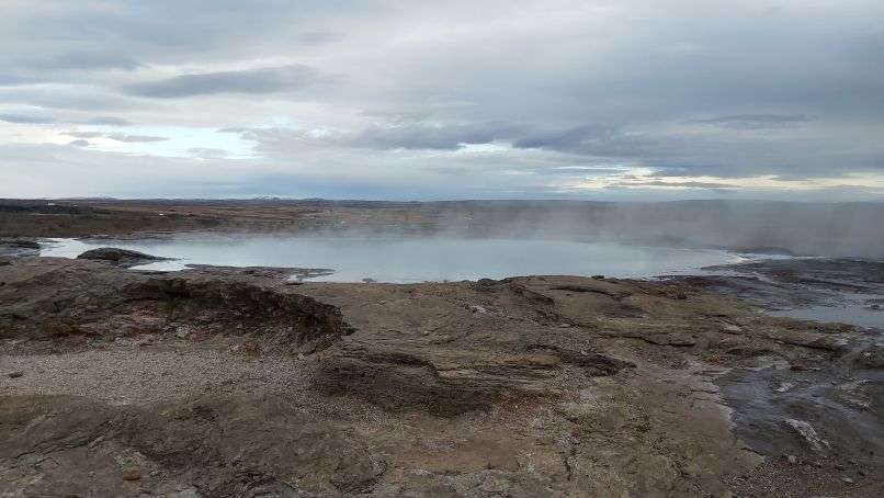 Geysir area
