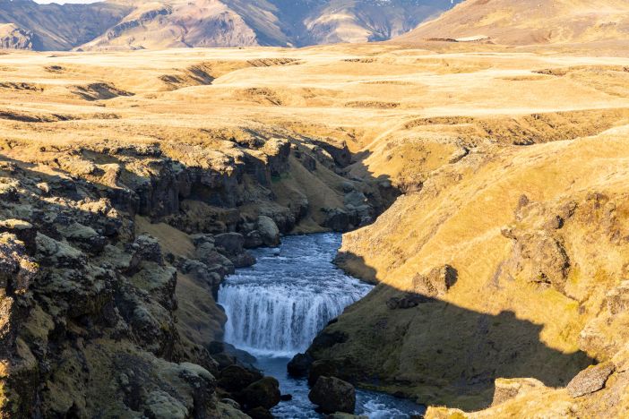Steinbogafoss Waterfall